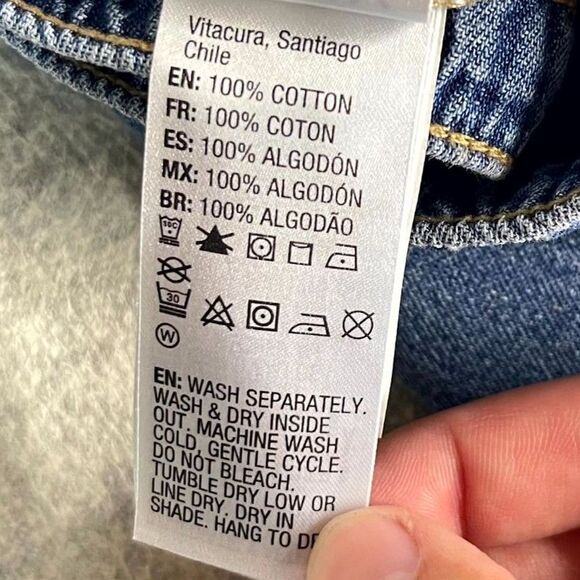 ROXY Beach Jeans Elastic Waist Blue Color Ladies Size S - Picture 8 of 11